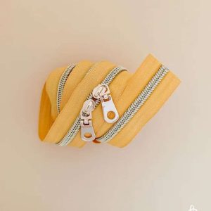 30″ Zipper Mustard