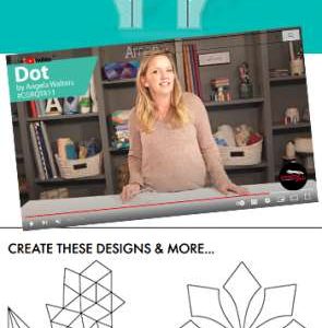 Creative Grids Non-Slip Machine Quilting Tool Dot