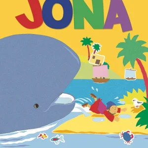 Min aller første bok om Jona – En aktivitetsbok med klistremerker