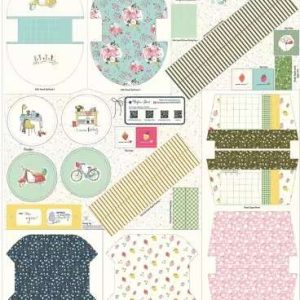 Pouch Panels 35 1/2in x 43 1/2in Cottage Pouch Panel