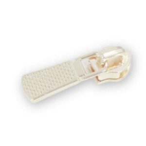 Four 5 Textured Zipper Pulls Gold