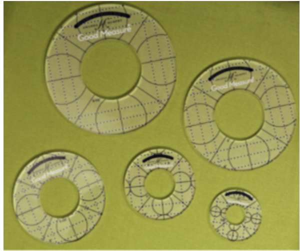 Every Circle Set of 5 low shank, Quiltelinjaler low shank - Image 3