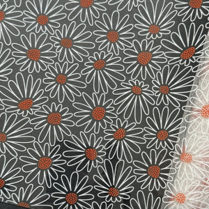 Funky Daisies Clear Tpu Vinyl