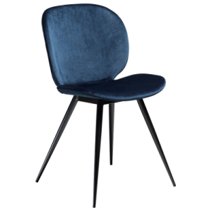 Danform Cloud Stol Velvet-Series Blå